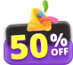50% off entrance